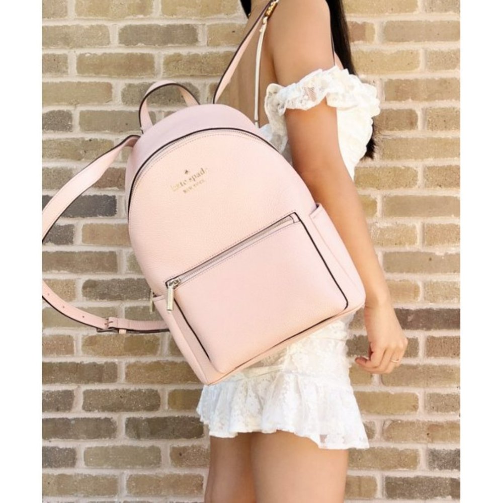 NWT Kate Spade Leila Medium Dome Backpack - Rose Smoke